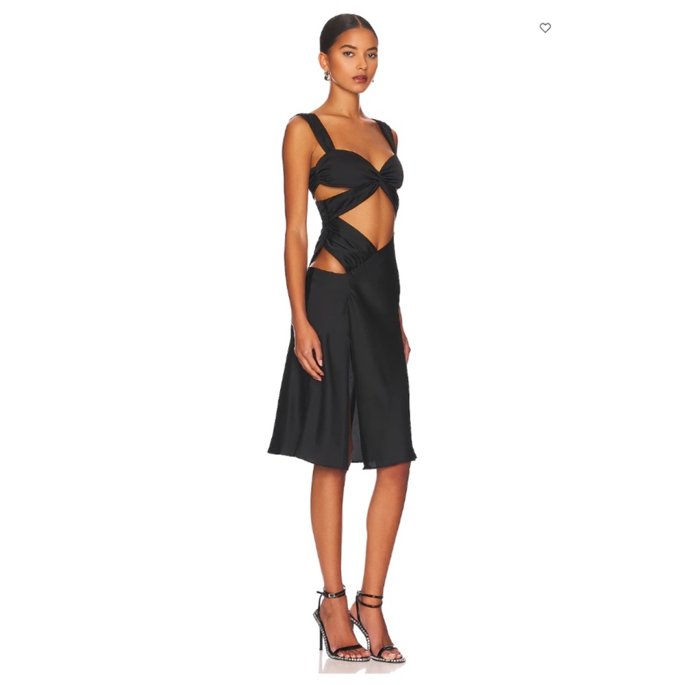 Danielle Guizio Black Cutout Mini Dress - Picture 10 of 10
